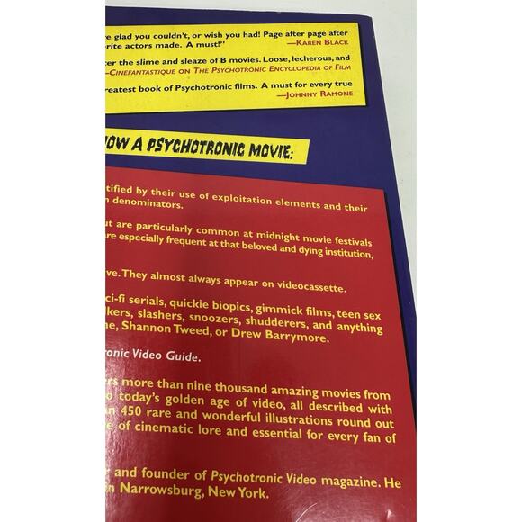 Psychotronic Video Guide by Michael J. Weldon 1996 - Picture 13 of 16